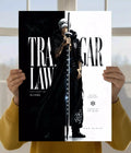 Trafalgar Law Monochrome Poster