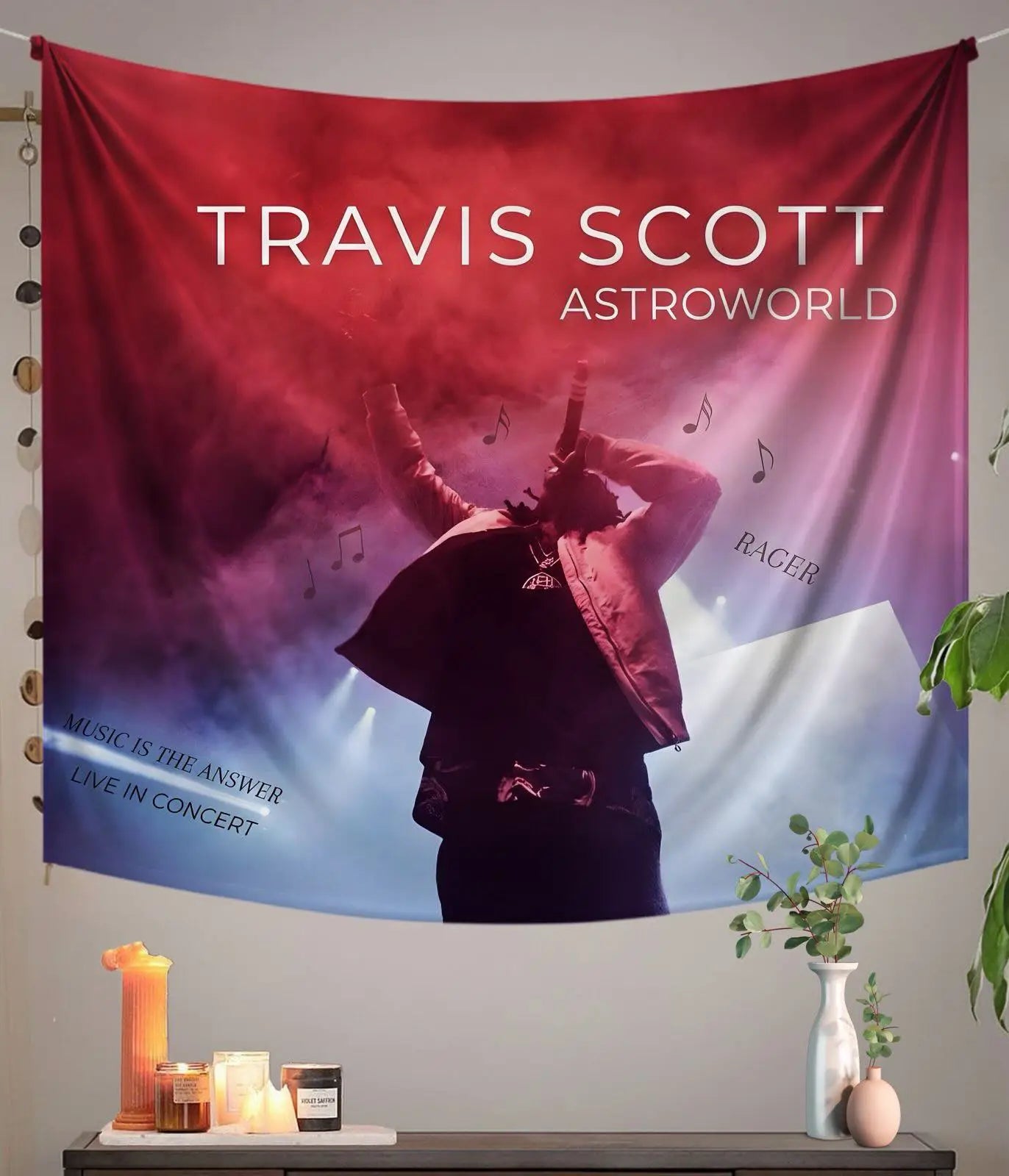 Travis Scott Astroworld Tapestry Main Image - Everanta