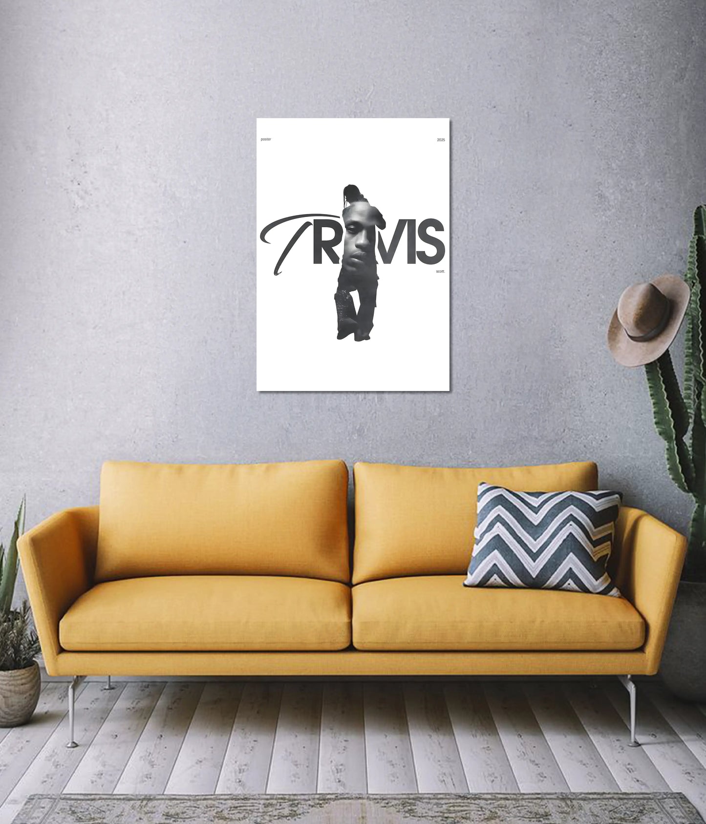 Travis Scott – Astroworld Vibes Wall Poster - Everanta