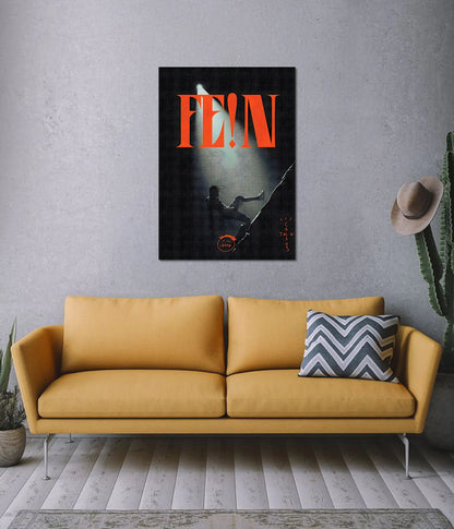 Travis Scott FE!N Wall Poster on Wall - Everanta