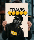 Travis Scott Iconic Hip-Hop Wall Poster