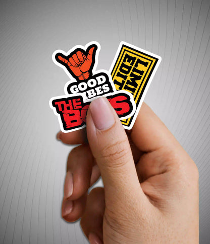 Trending Aesthetic Sticker Pack in Hand - Everanta