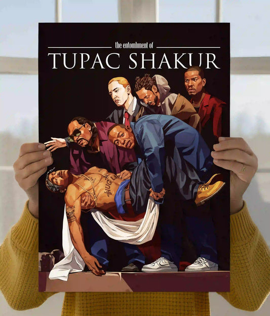 Tupac Shakur Legacy Wall Poster Main Image - Everanta