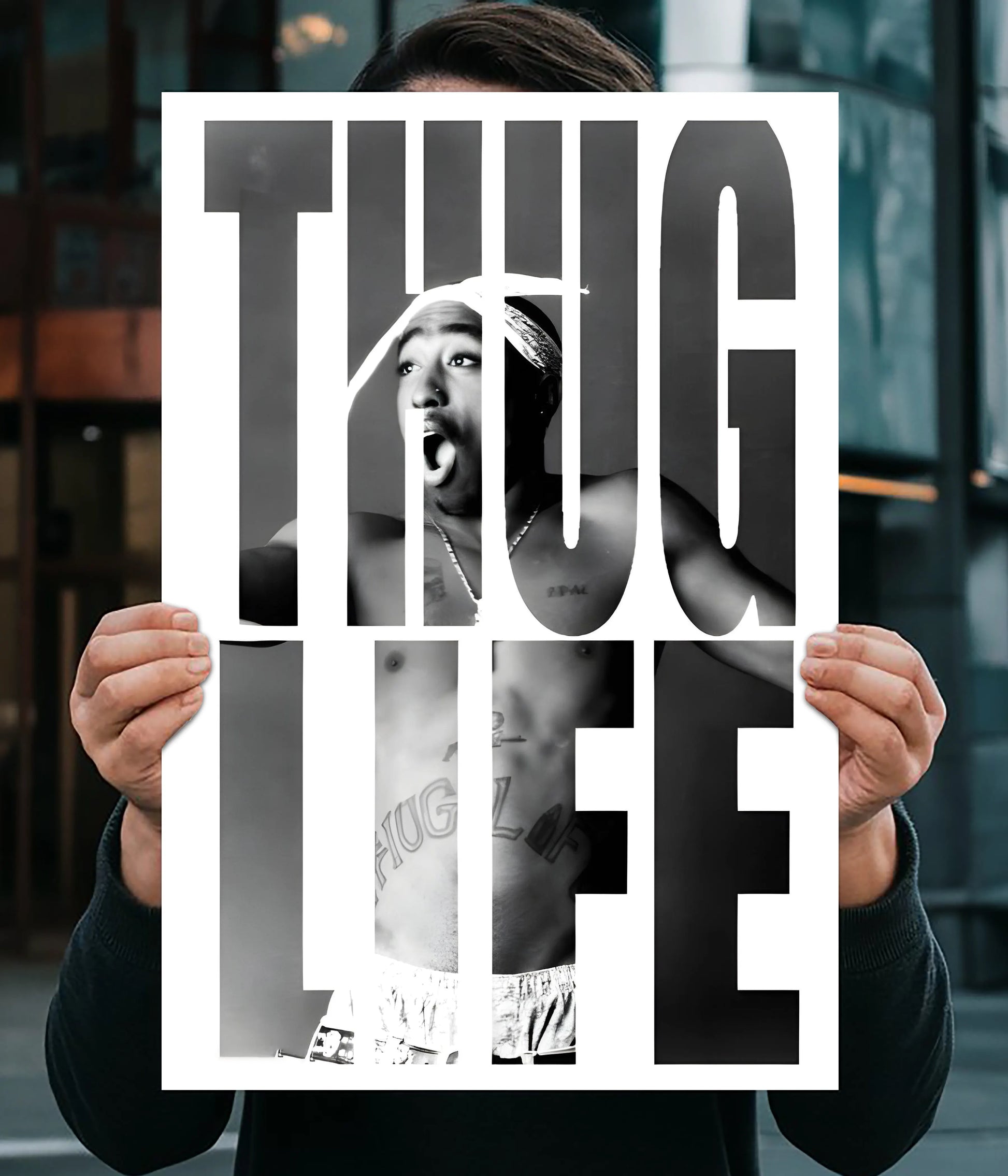 Tupac Shakur – Thug Life Wall Poster Main Image - Everanta