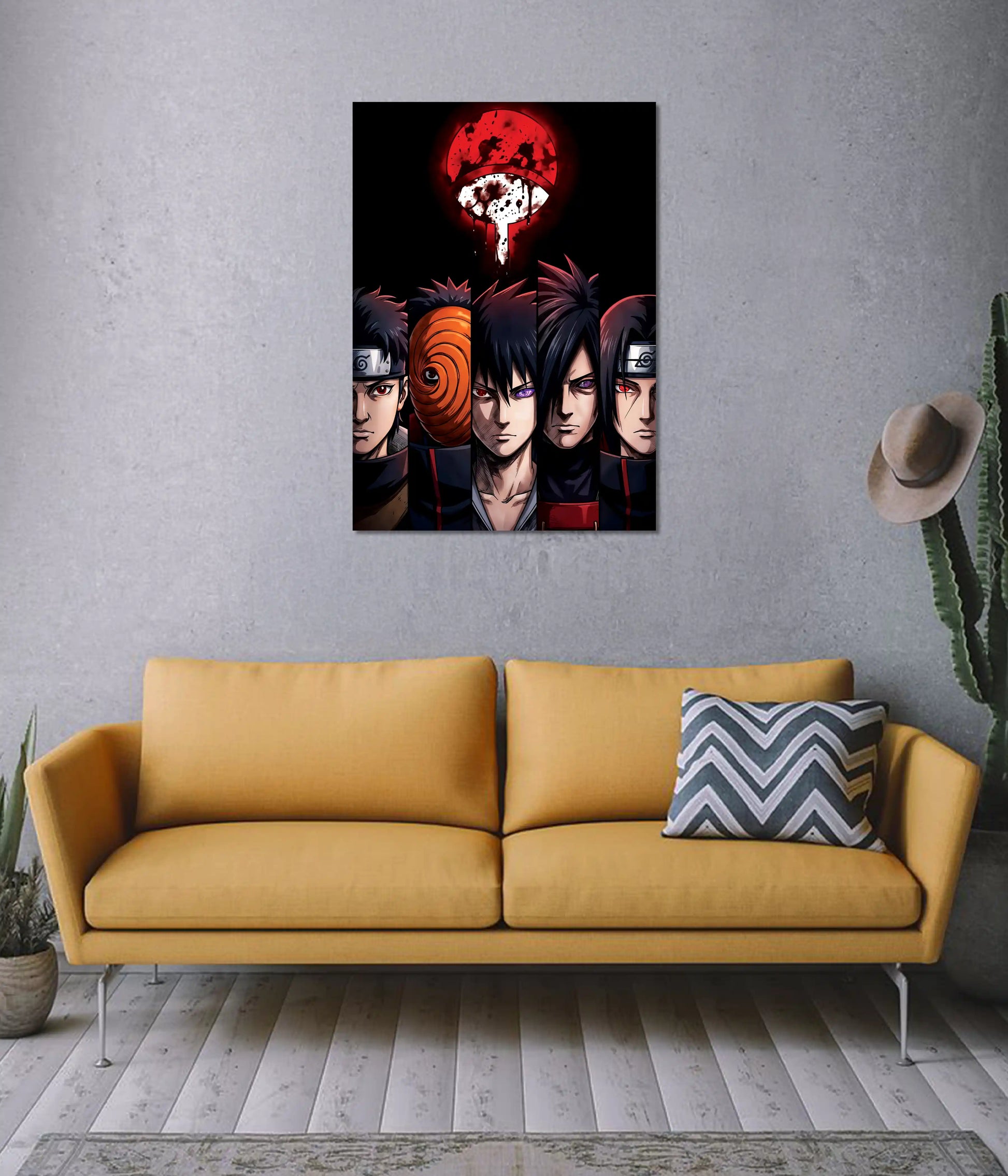 Uchiha Clan Legacy Poster - Naruto Anime on Wall - Everanta
