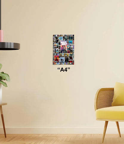 Ultimate Gamer Collage Poster A4 Size - Everanta