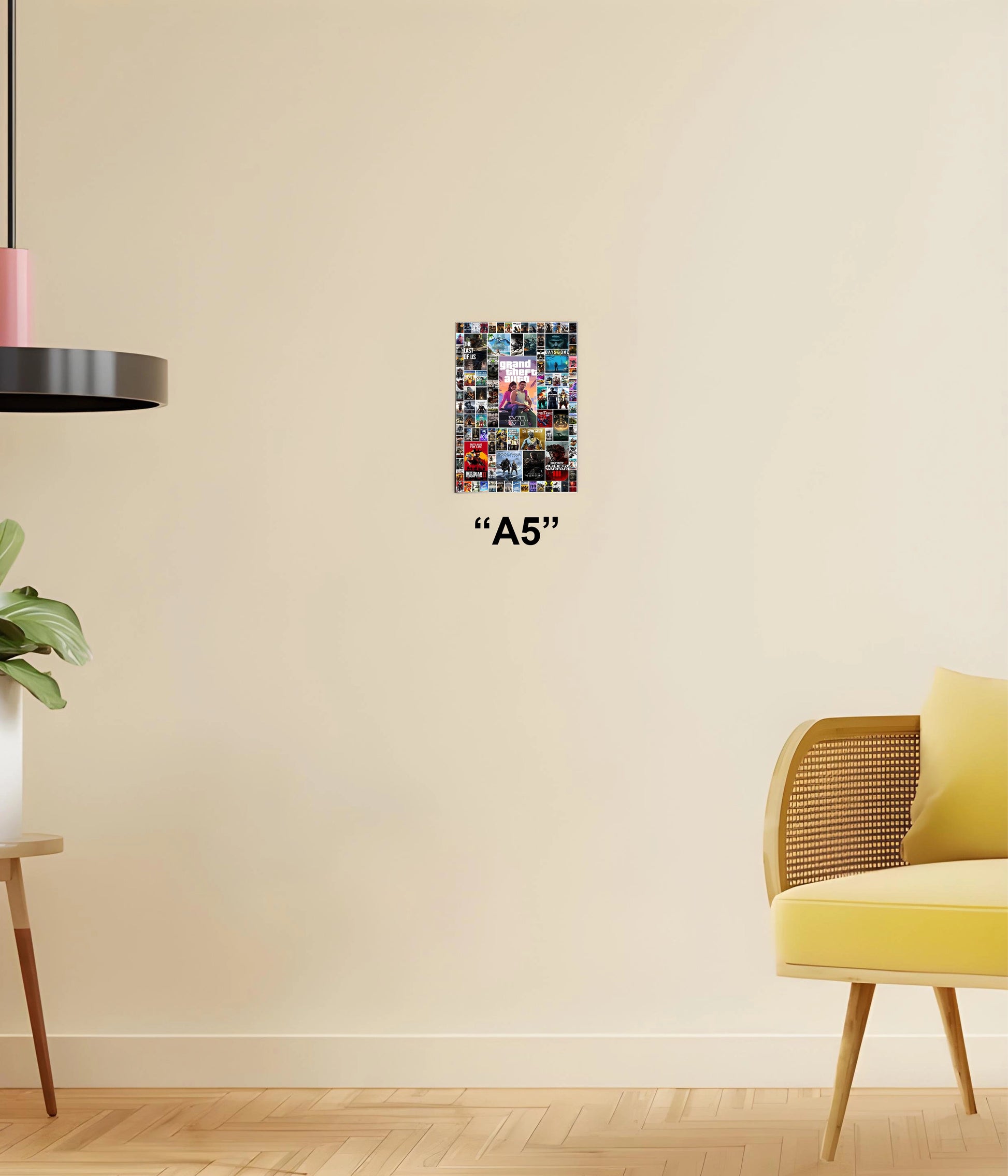 Ultimate Gamer Collage Poster A5 Size - Everanta