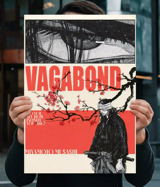 Vagabond Miyamoto Musashi Aesthetic Anime Poster Main Image - Everanta
