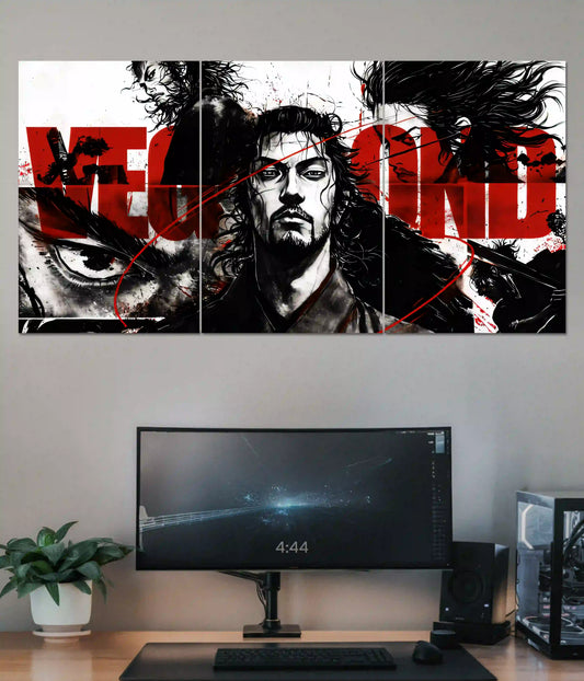 Vagabond Samurai Split Poster Main Image - Everanta