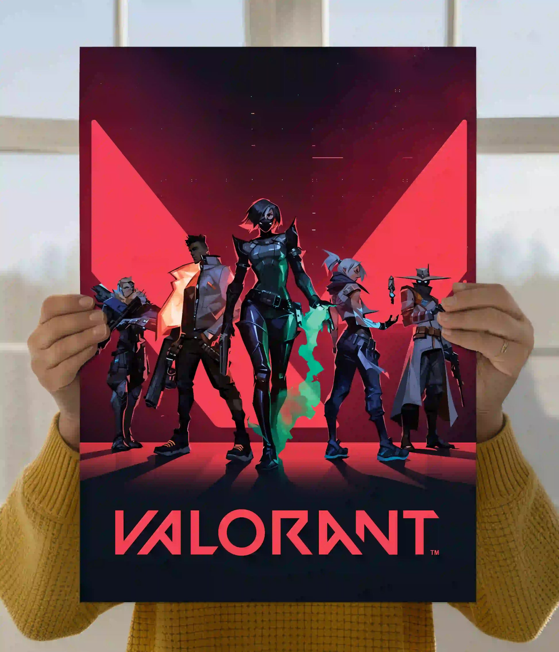 Valorant Agents Gaming Wall Poster Main Image - Everanta