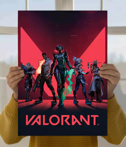 Valorant Agents Gaming Wall Poster Main Image - Everanta
