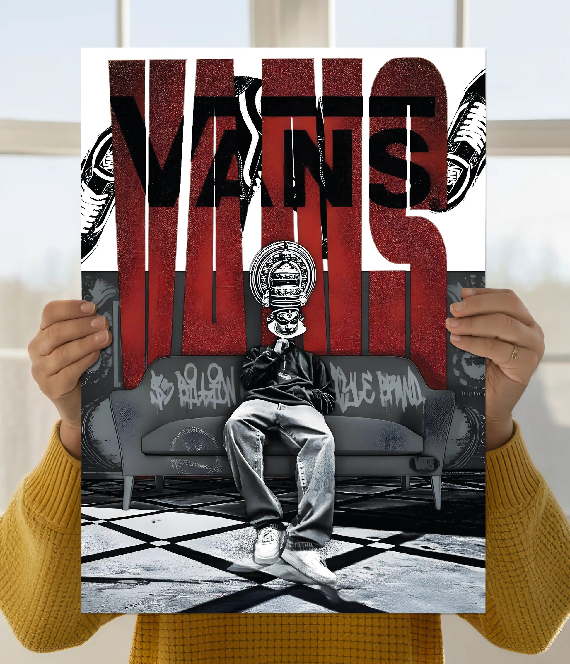 Vans Street Art Aesthetic Wall Poster Main Image - Everanta