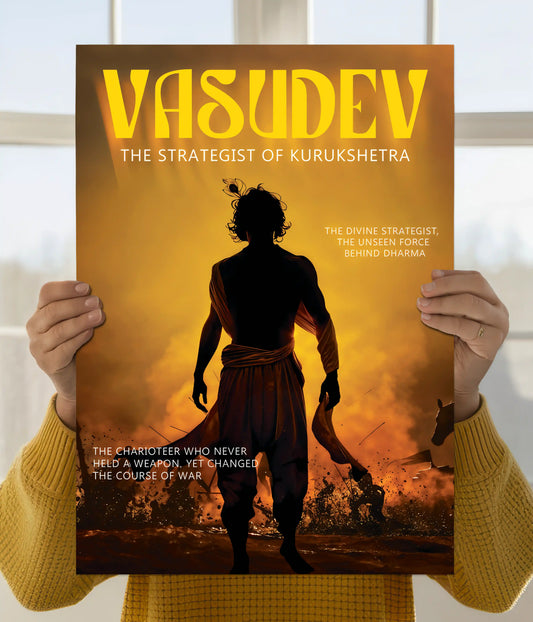Vasudev – The Strategist of Kurukshetra Wall Poster Main Image - Everanta