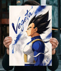 Vegeta Saiyan Pride Dragon Ball Z Wall Poster