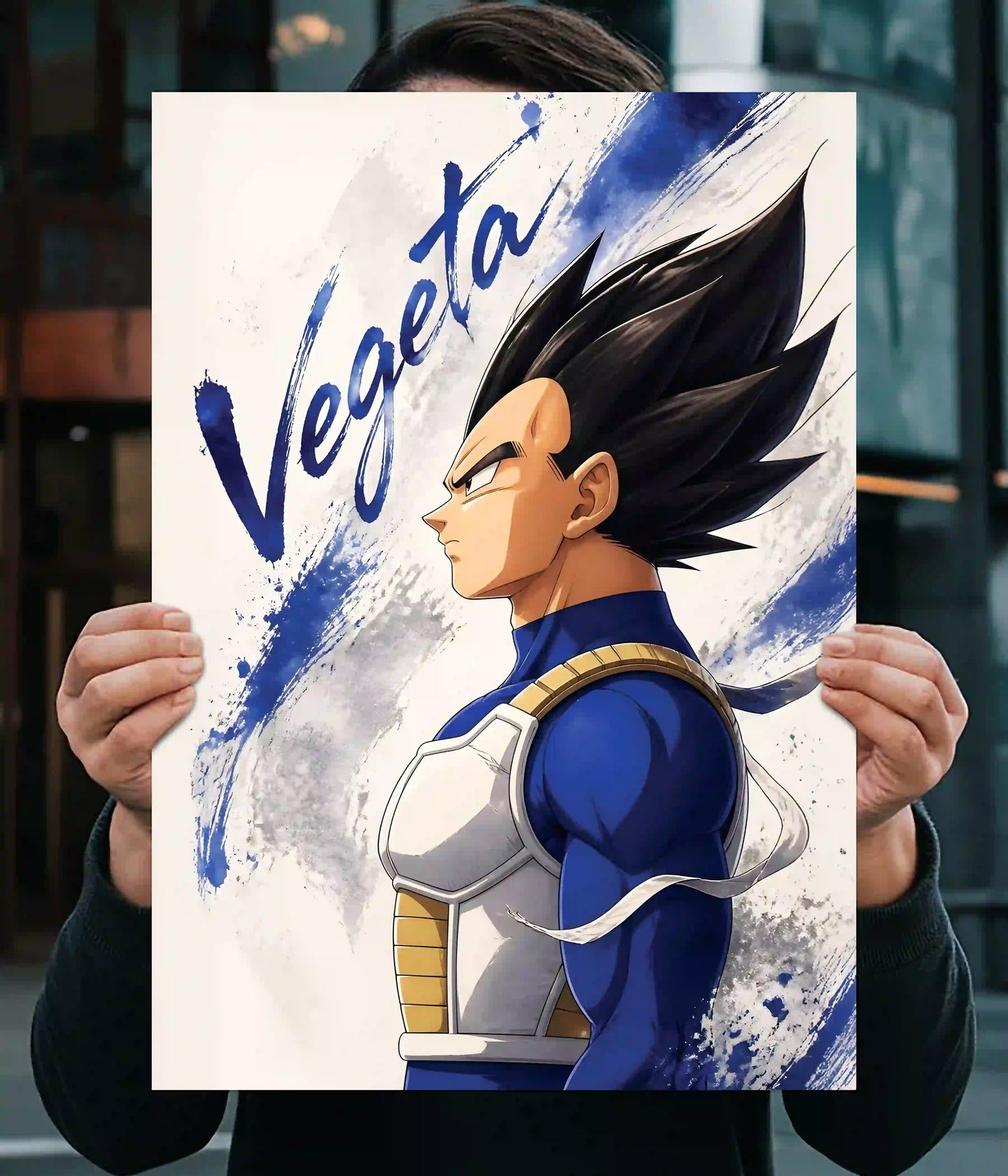 Vegeta Saiyan Pride Dragon Ball Z Wall Poster Main Image - Everanta
