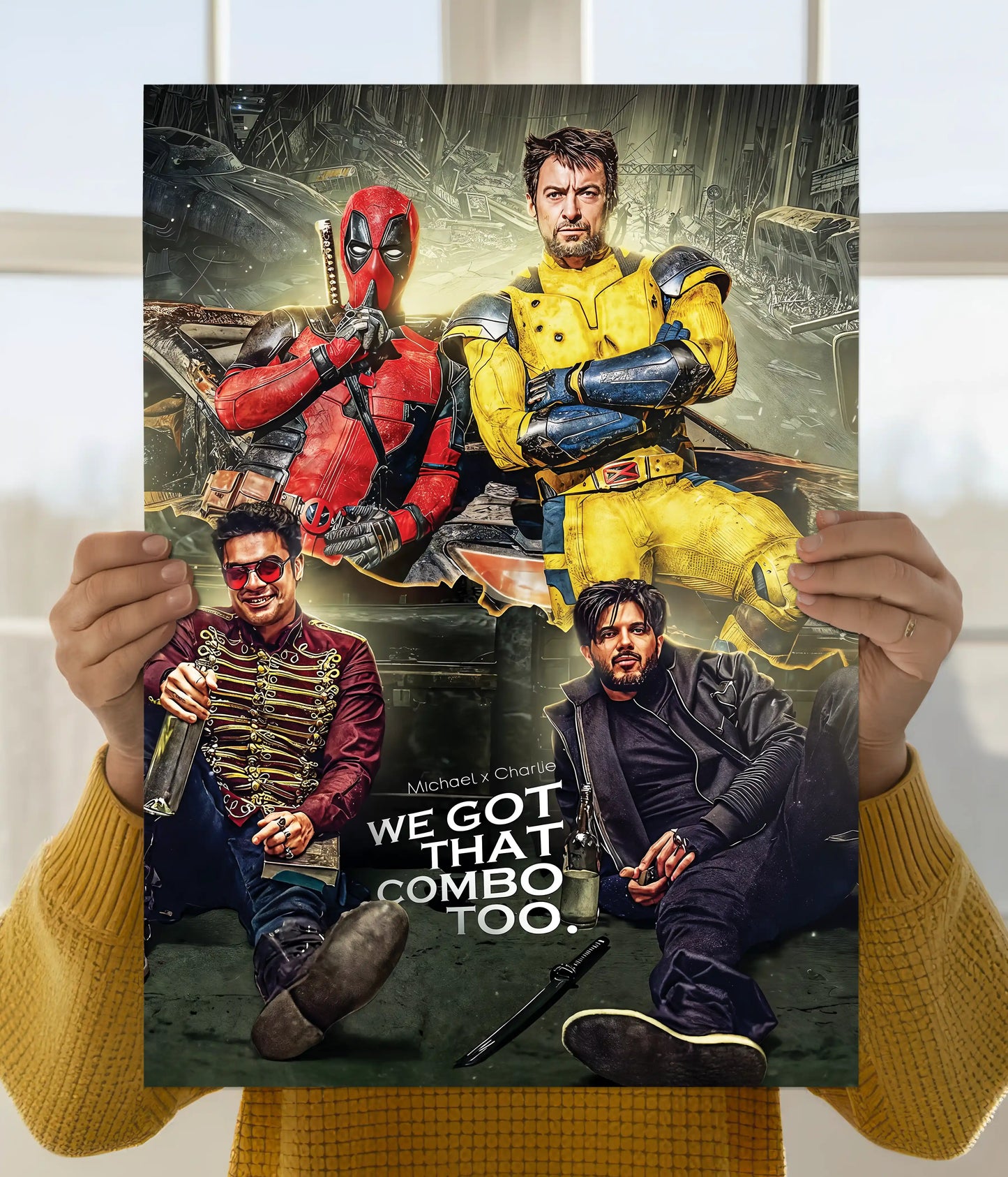 Victor & Charlie Combo – Lokah Movie Poster Main Image - Everanta