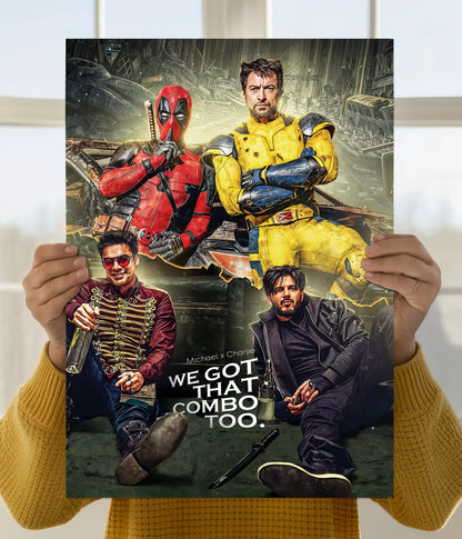 Victor & Charlie Combo – Lokah Movie Poster Main Image - Everanta