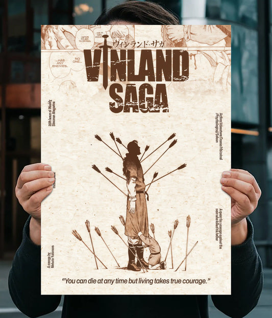 Vinland Saga Courage Quote Wall Poster Main Image - Everanta