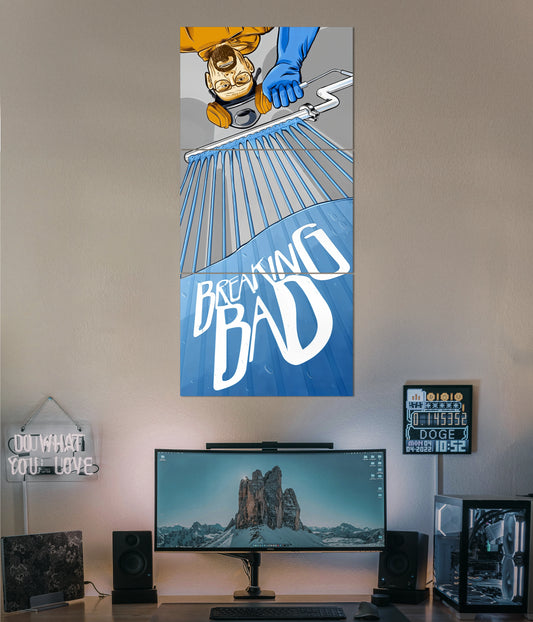 Walter White - Breaking Bad Split Poster Main Image - Everanta