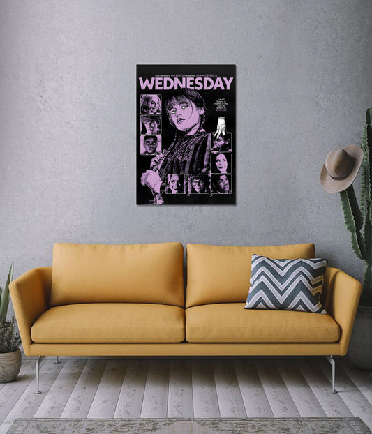 Wednesday – Jenna Ortega Wall Poster - Everanta