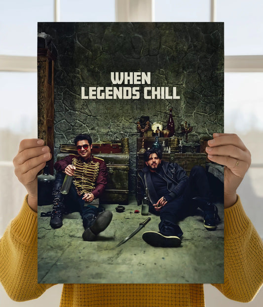 When Legends Chill – Lokah Cinematic Duo Poster Main Image - Everanta