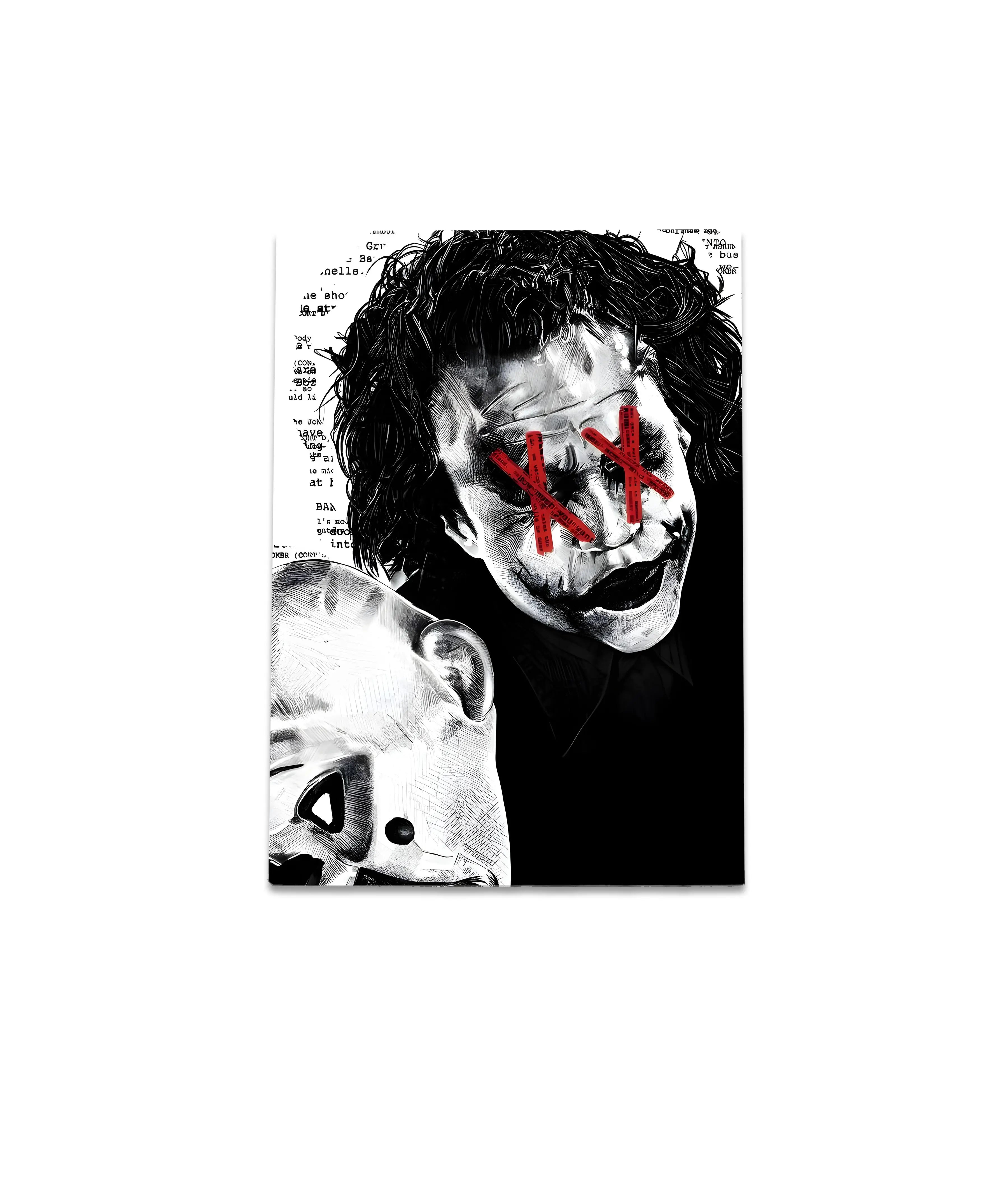 Why So Serious? - Joker Metal Poster 8x11.7 inches - Everanta