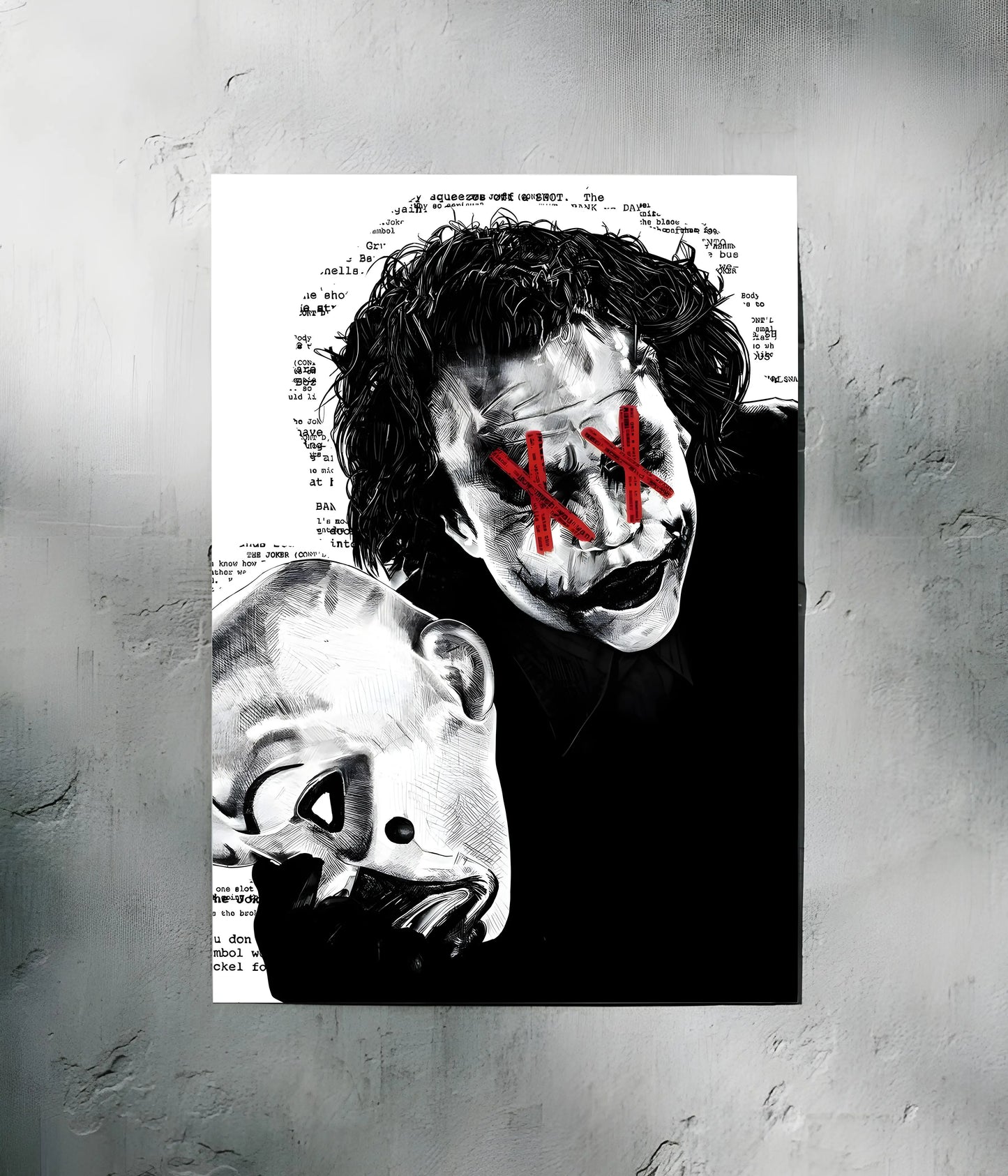 Why So Serious? - Joker Metal Poster Front Image - Everanta