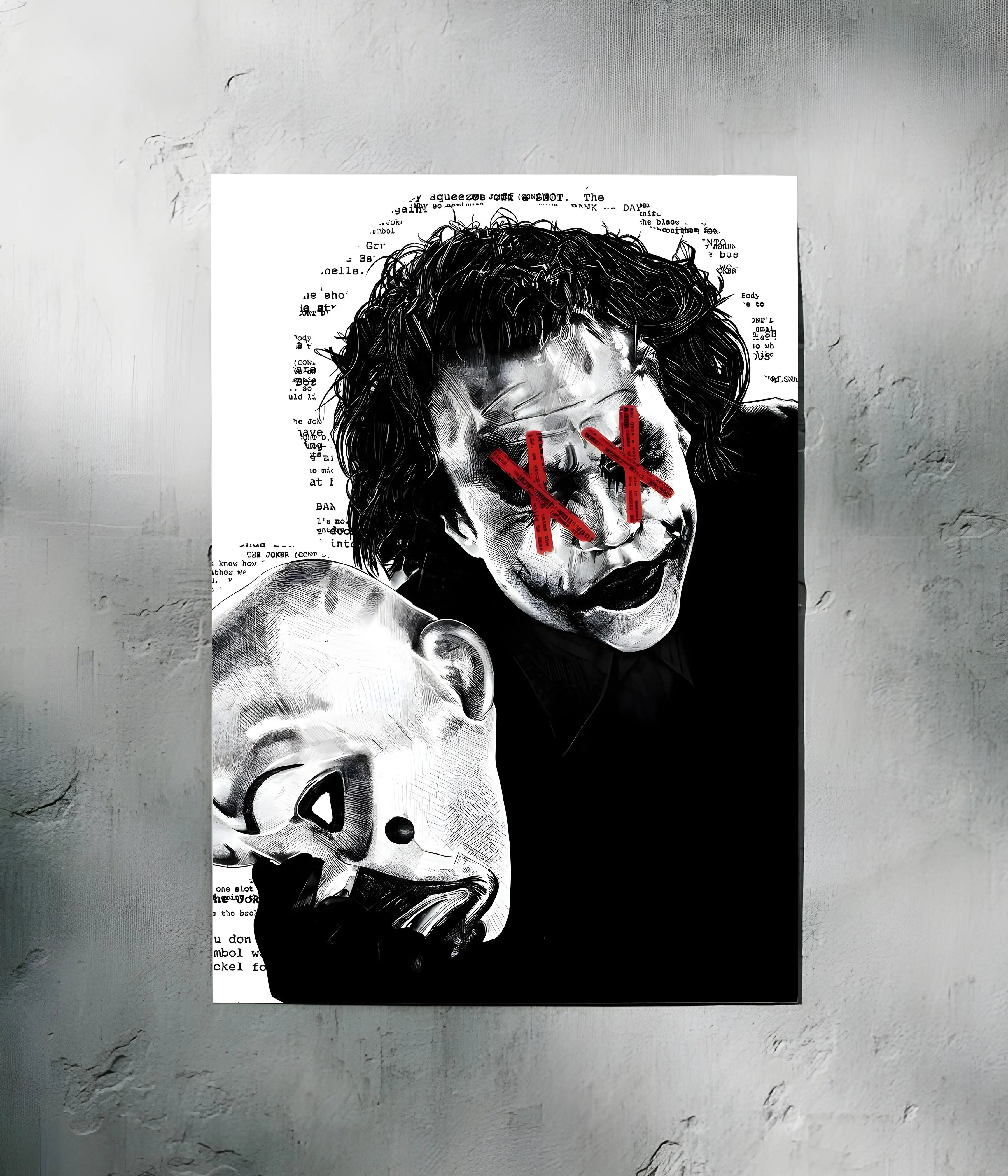 Why So Serious? - Joker Metal Poster Front Image - Everanta