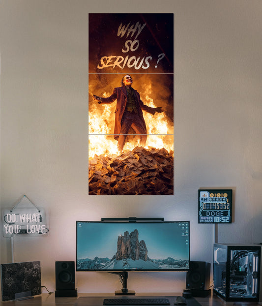 Why So Serious? – Joker Split Poster Main Image - Everanta