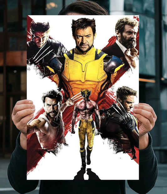 Wolverine Evolution Poster – X-Men Marvel Superhero Wall Art Main Image - Everanta