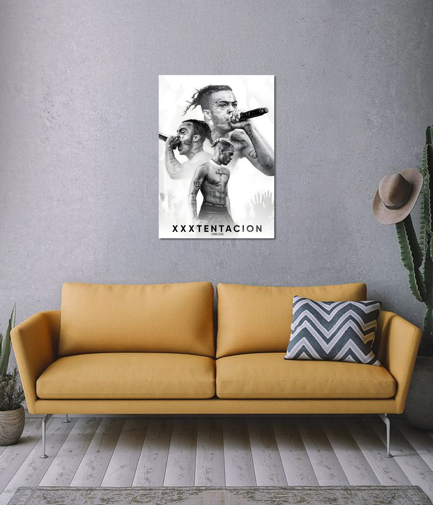 XXXTentacion Tribute Wall Poster - Everanta