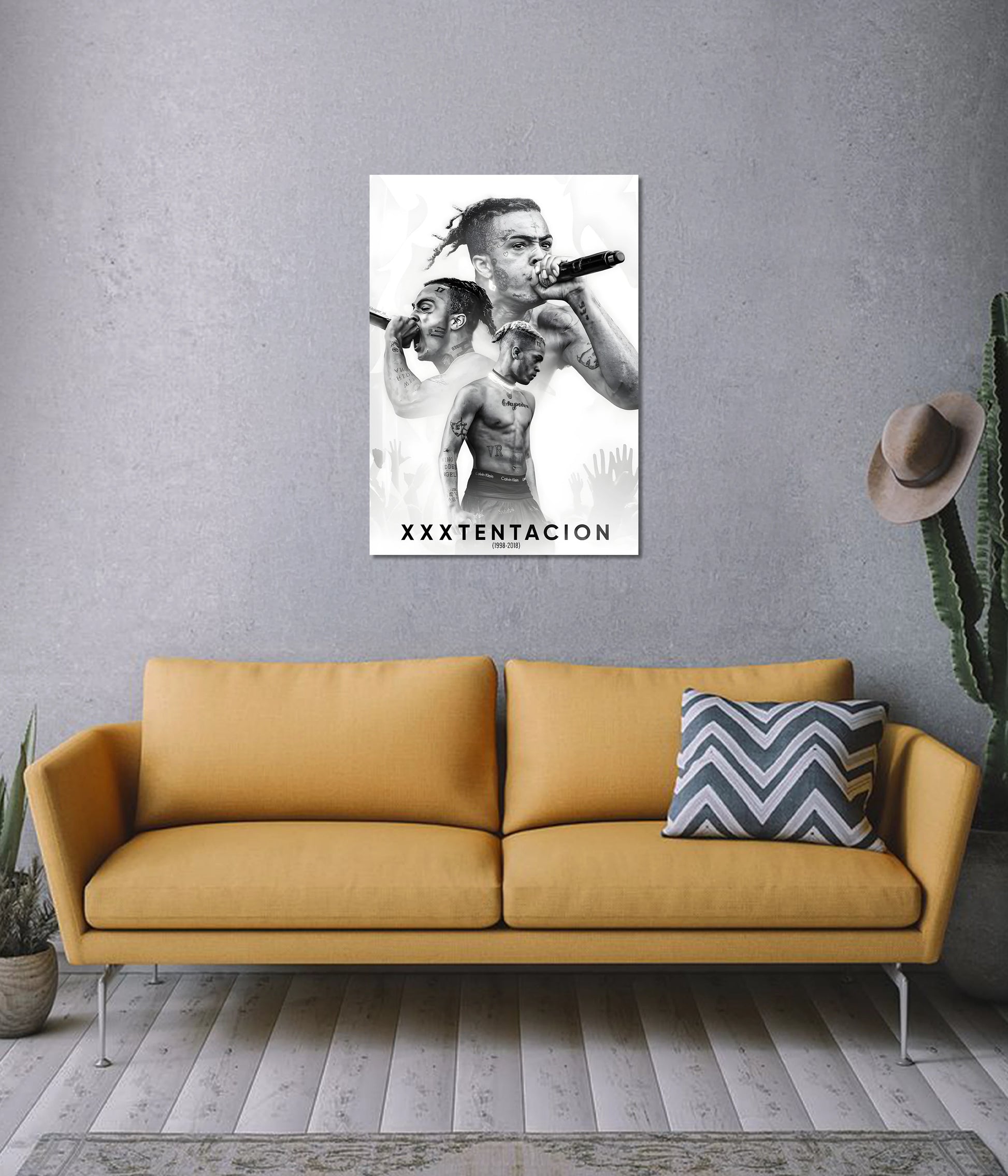 XXXTentacion Tribute Wall Poster - Everanta