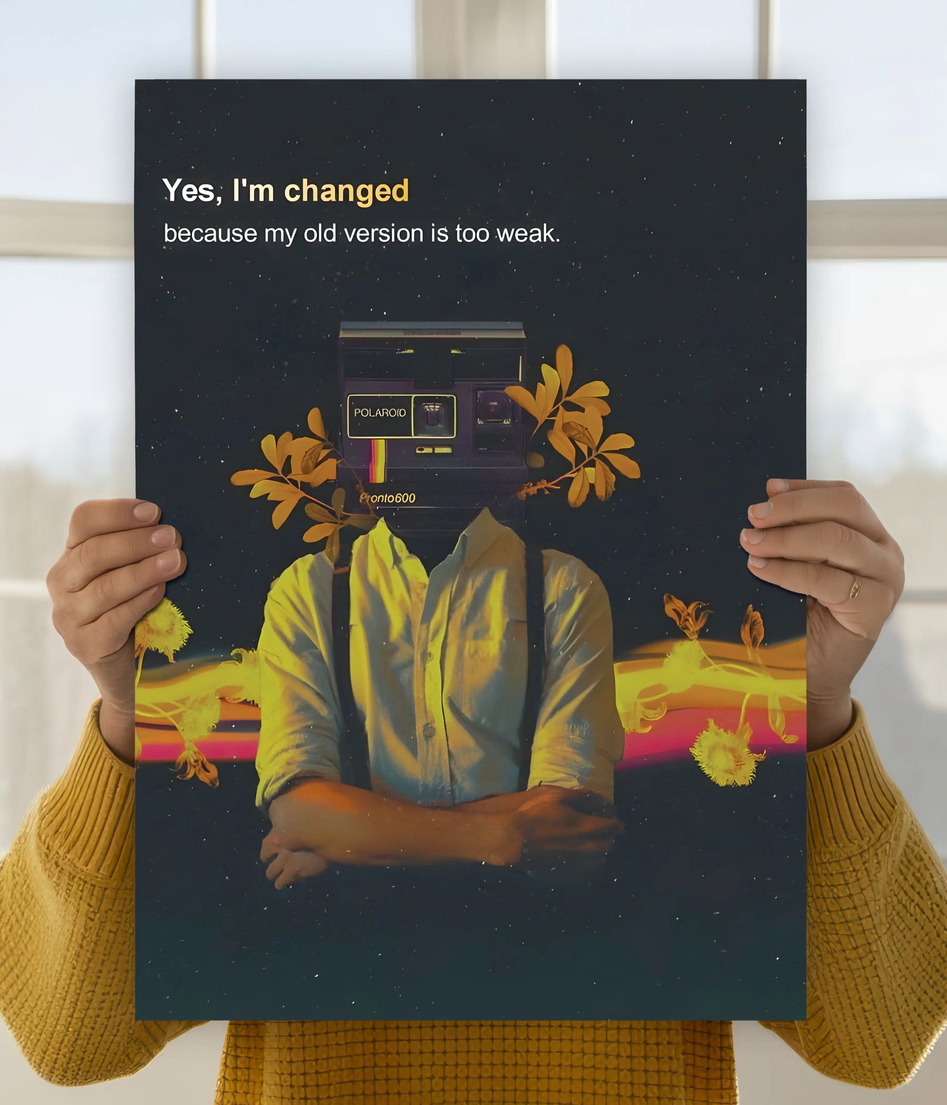 Yes I'm Changed Inspirational Poster Main Image - Everanta