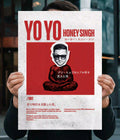 Yo Yo Honey Singh Retro Wall Poster