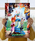 Zootopia Animated Adventure Movie Wall Poster